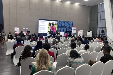 LIFE-AR director in a ACS2 panel discussion on "Shaping Solutions: African-Led Pathways to Climate Resilience and Justice"