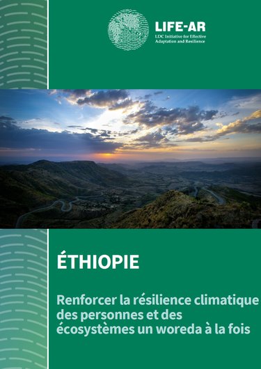 Brochure décrivant les investissements de LIFE-AR en Ethiopie