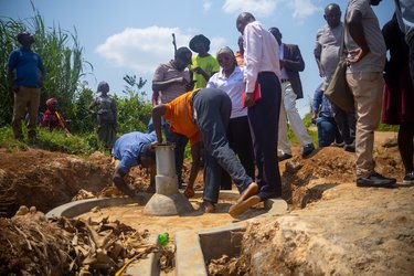 Kibaale district borehole finalisation