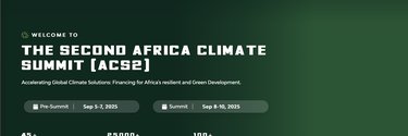 Africa Climate Summit Ethiopia Website