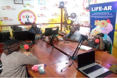 Radio talk show on KDR 100.3 FM Radio in Kibaale