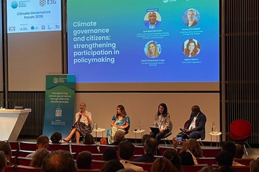 E3G’s “Climate Governance Forum 2026,”