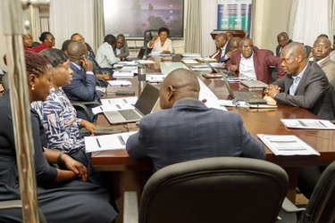 Uganda Steering committee meeting in Kibaale District