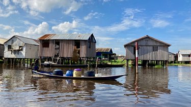 Houses on water