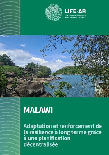 Brochure décrivant les investissements de LIFE-AR au Malawi