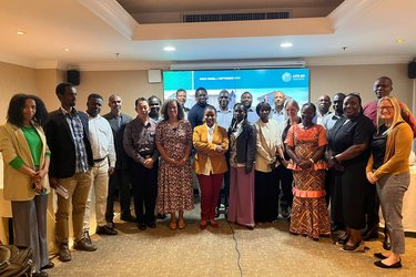 LIFE-AR secretariat and representatives during the peer-learning event in Addis