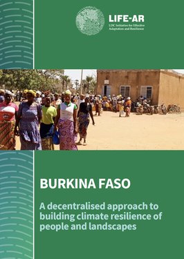 Brochure describing LIFE-AR Test & Evolve investments in Burkina Faso