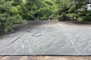 Mangochi, Water tank currently being used for the scheme