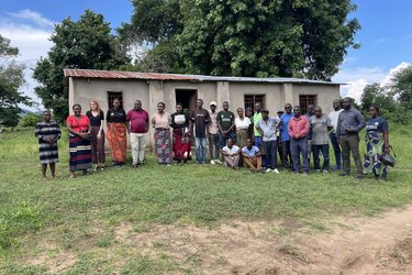 Representatives from Rumphi districts, technical team from the district council, and LIFE-AR team