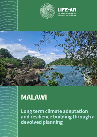 Brochure describing LIFE-AR Test & Evolve investments in Malawi